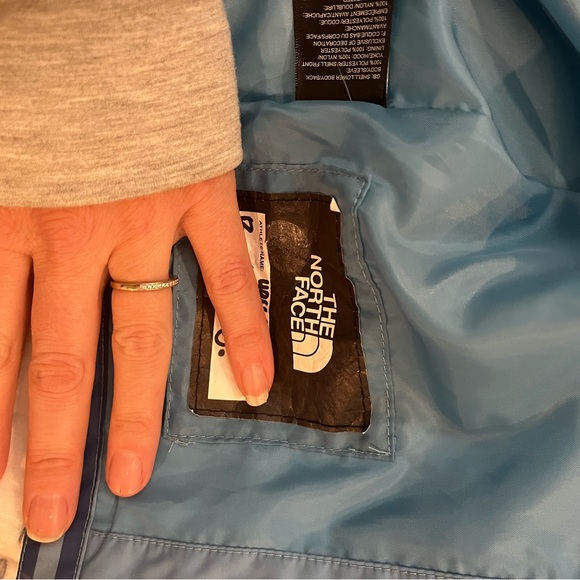 The North Face Blue Striped Jacket - Picture 6 of 12